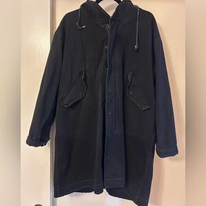 Vintage Ralph Lauren Country Authentic Dry Goods Black Cotton Jacket